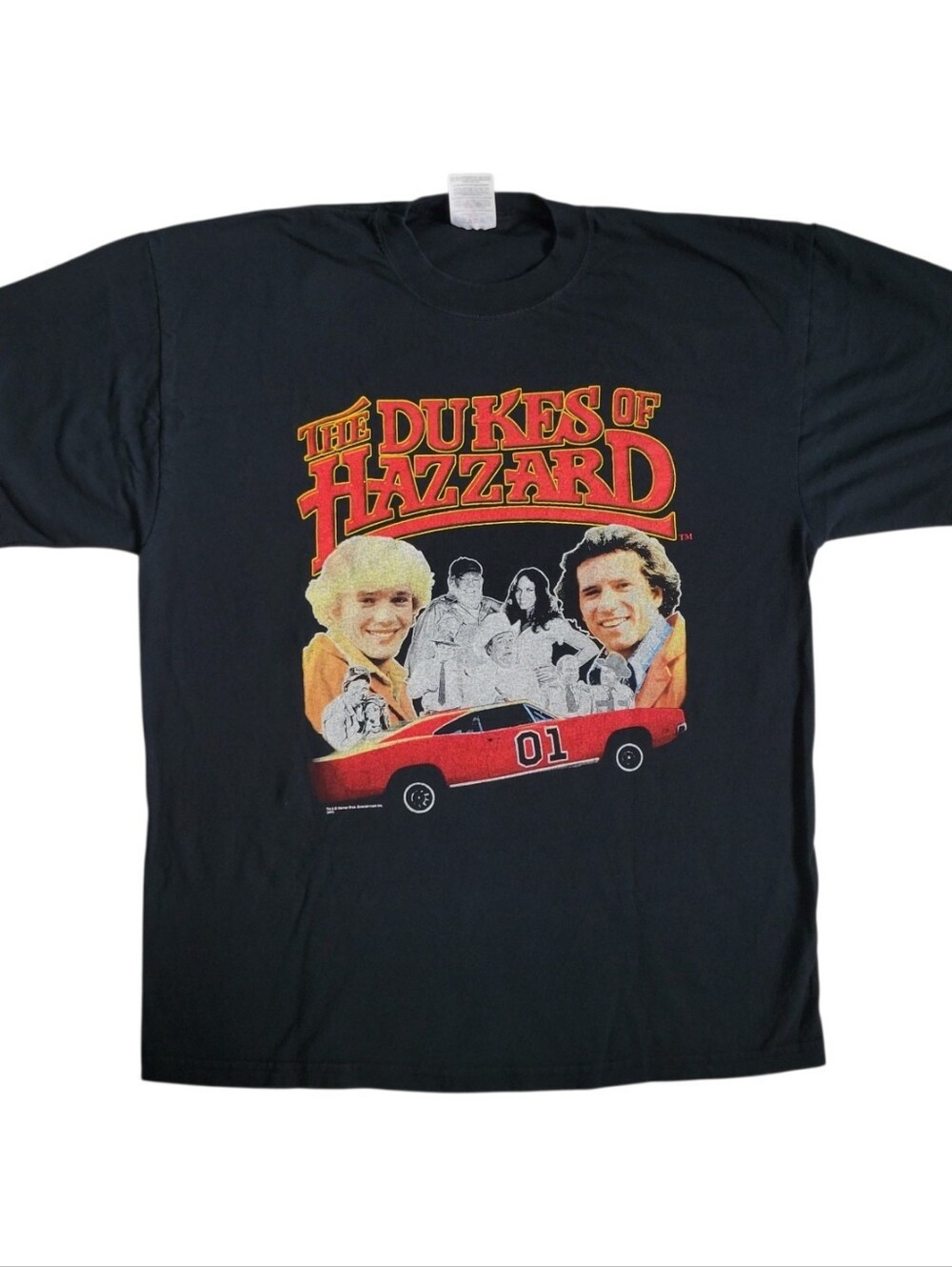EUC Y2K Vintage JERZEES Activewear Heavyweight Cotton The Dukes Of Hazzard T XL